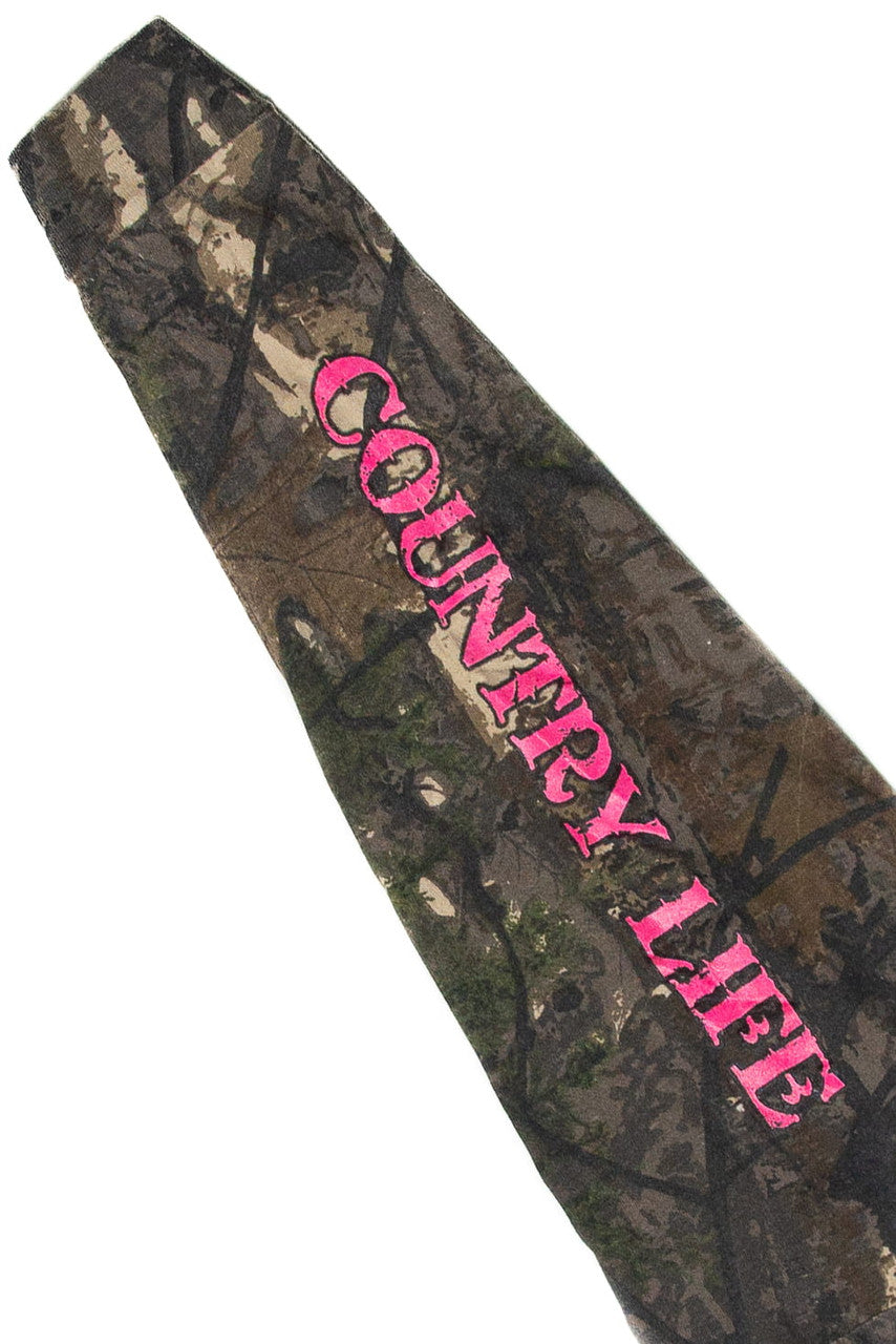 Vintage Country Life Camo Long Sleeve T-Shirt