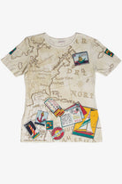 Vintage Bobbie Brooks Map T-Shirt