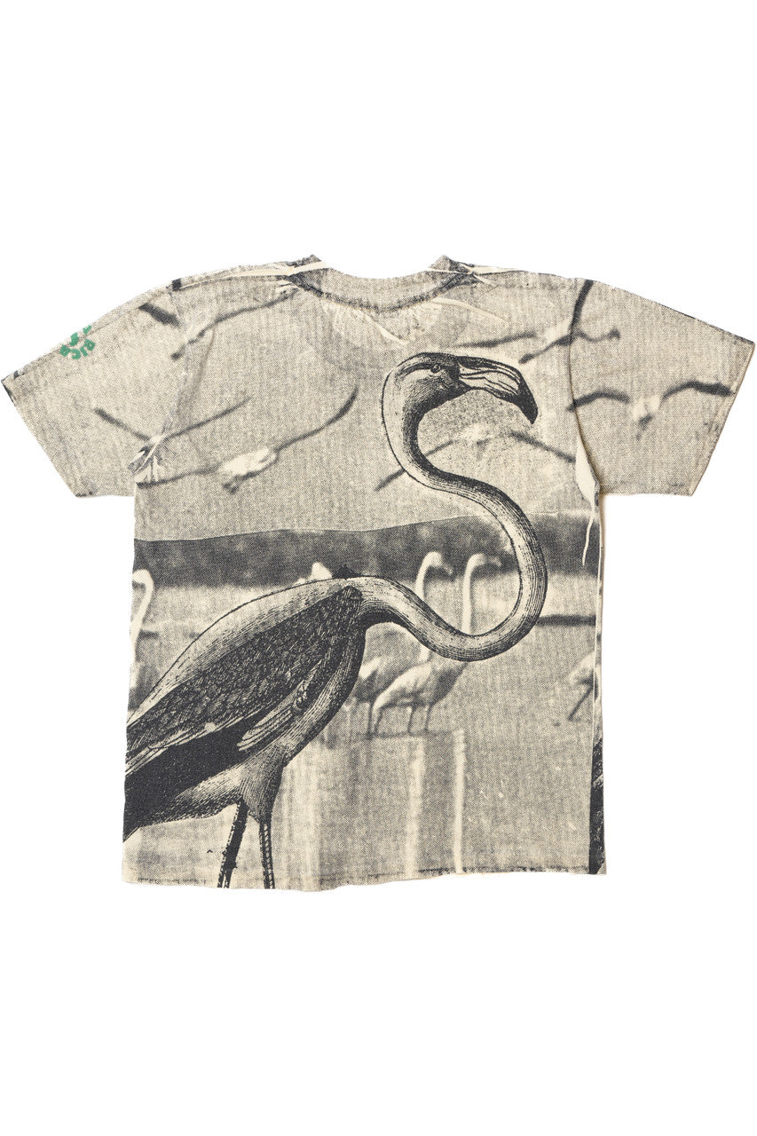 Vintage "Costa Rica" Flamingo All Over Print T-Shirt