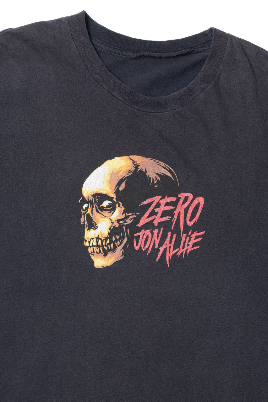 Zero Skateboards Jon Allie Skull T-Shirt (2000s)
