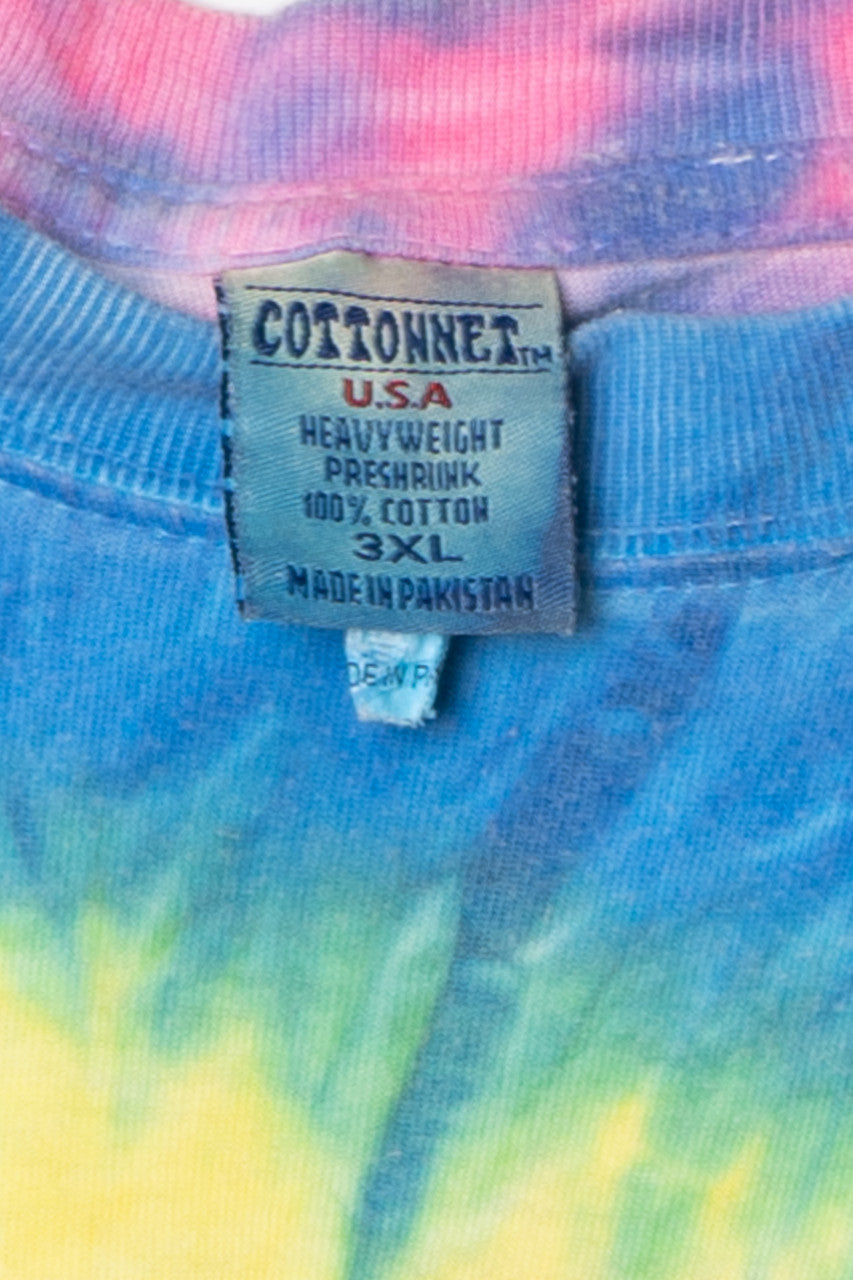 Vintage "Smile, Mon!" Bahamas Tie Dye T-Shirt