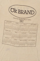 Vintage 1982 Distressed Paper Thin "Ok Brand" T-Shirt
