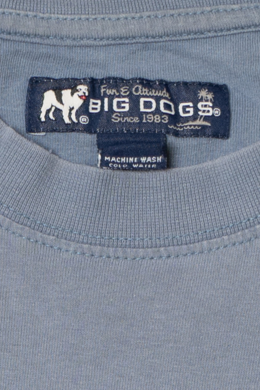 Vintage "Big Dogs XXL Athletic Dept." Pocket T-Shirt