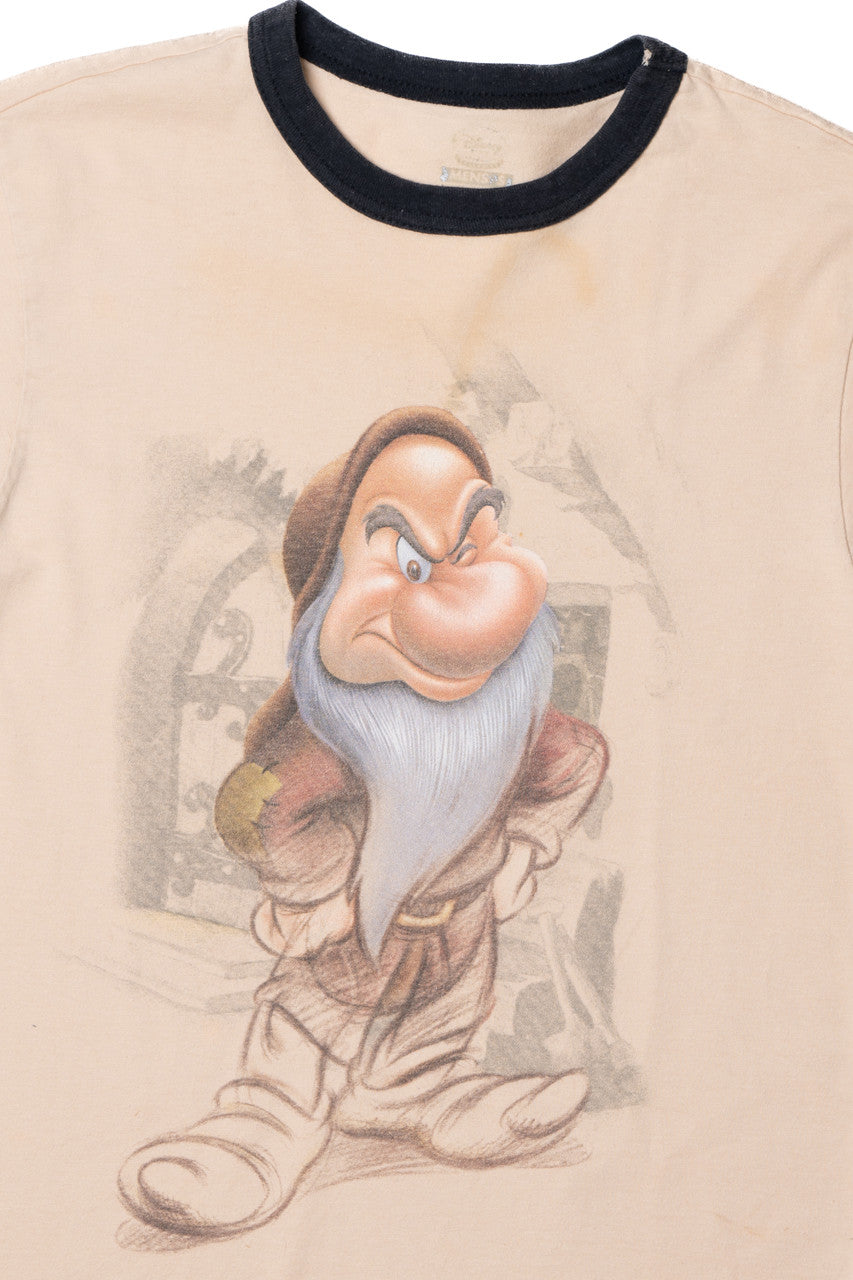 Grumpy Disney Studio Collection Ringer T-Shirt