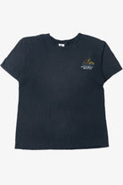 Vintage Cozumel Mexico Embroidered Sailboat Sunset T-Shirt