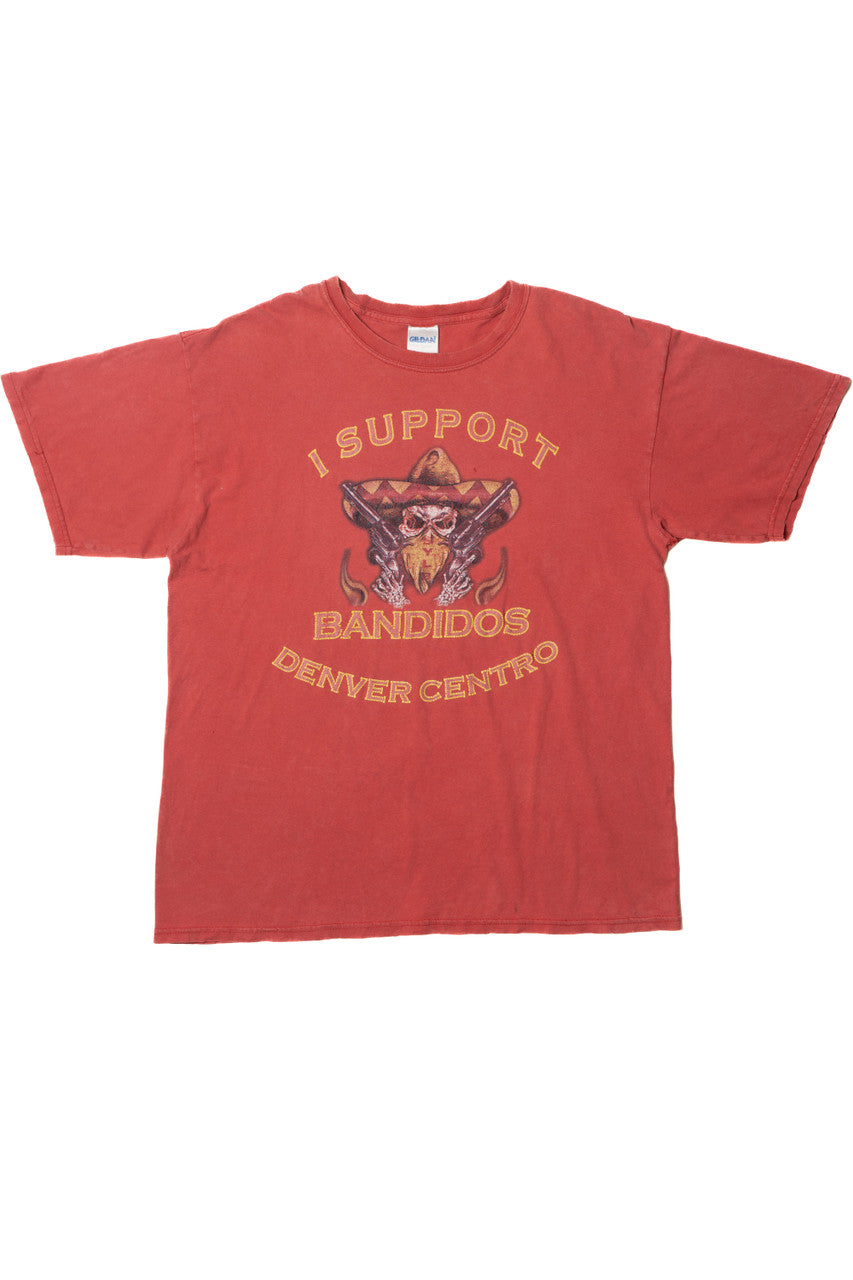"I Support Bandidos Denver Centro" T-Shirt