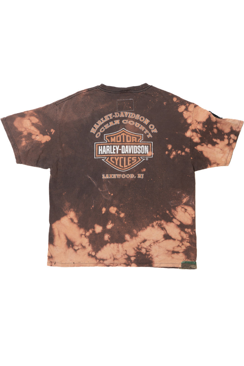 Upcycled U.S. Alteration Beverly Hills Harley Davidson T-Shirt