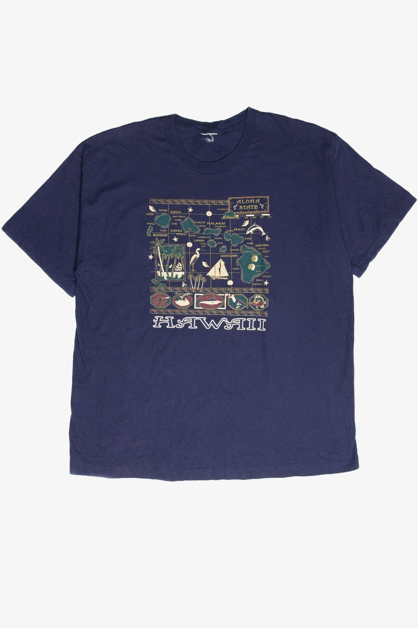 Vintage Hawaii Aloha State Graphic T-Shirt
