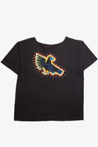 Vintage Bird Boatneck Single Stitch T-Shirt