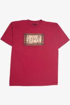 Vintage "New Mexico" Native Art Prairie Mountain T-Shirt