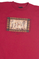 Vintage "New Mexico" Native Art Prairie Mountain T-Shirt