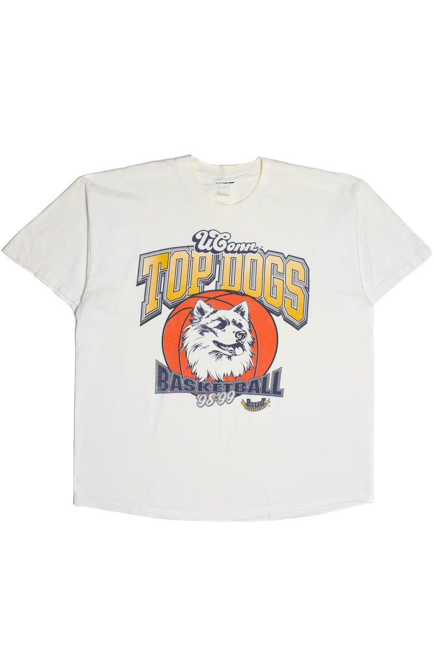 Vintage "UConn Top Dogs Basketball '98-'99" T-Shirt