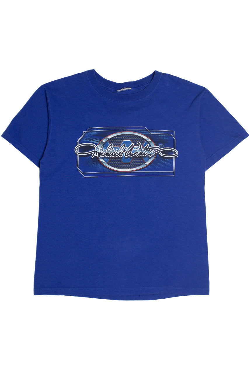 Michael Waltrip #55 NASCAR Racing Front/Back Print T-Shirt