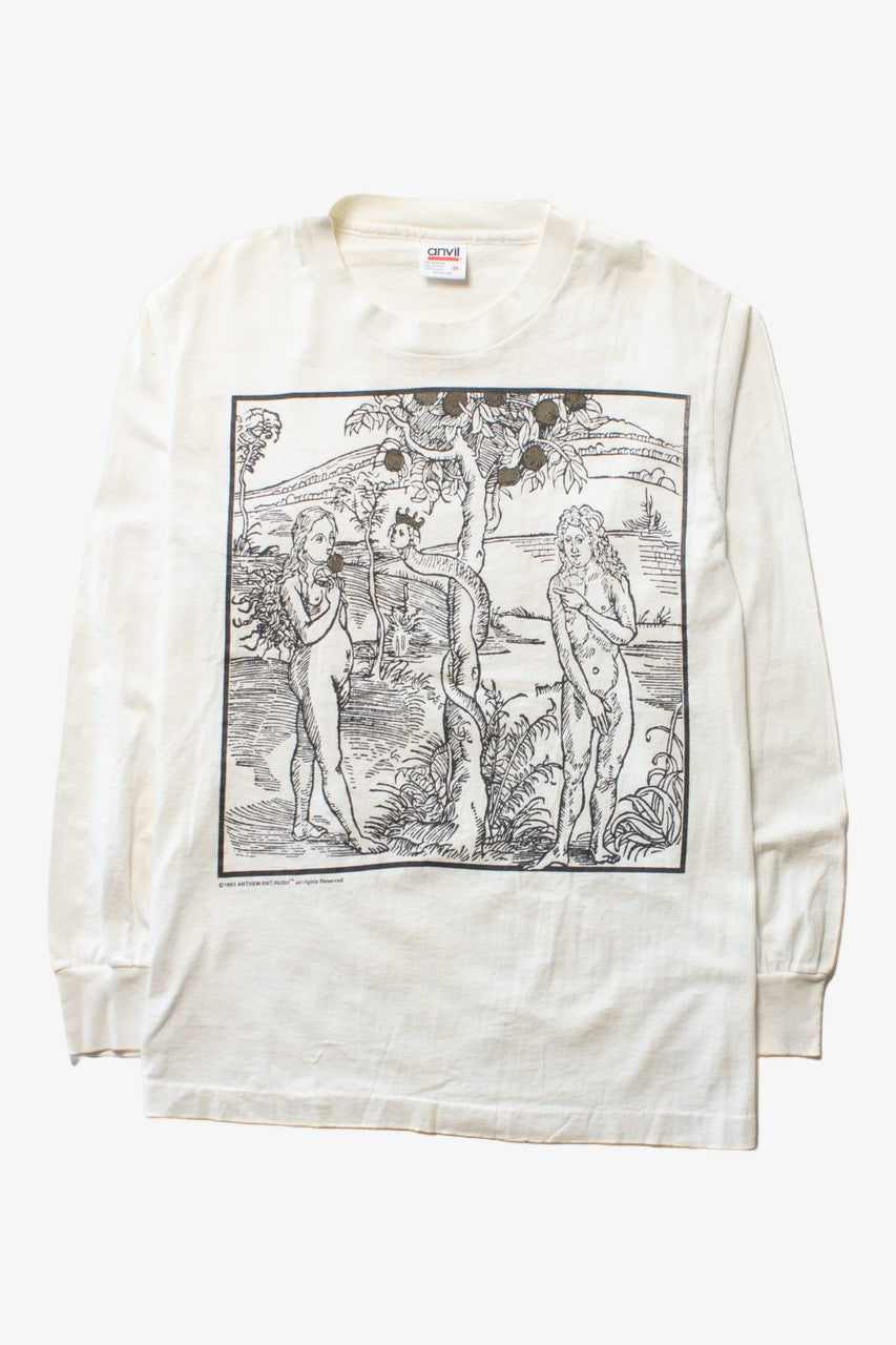 Vintage Rush Adam & Eve Long Sleeve T-Shirt (1993)