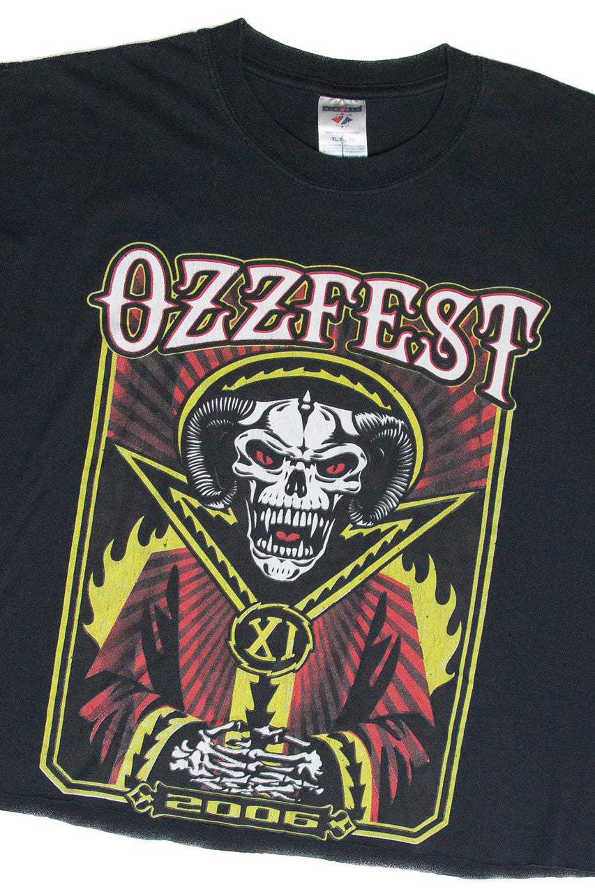 こ*ん様 希少XL Download Festival 2006 Tシャツ Oz Ozzfest 2006 Cropped T-Shirt – Ragstock