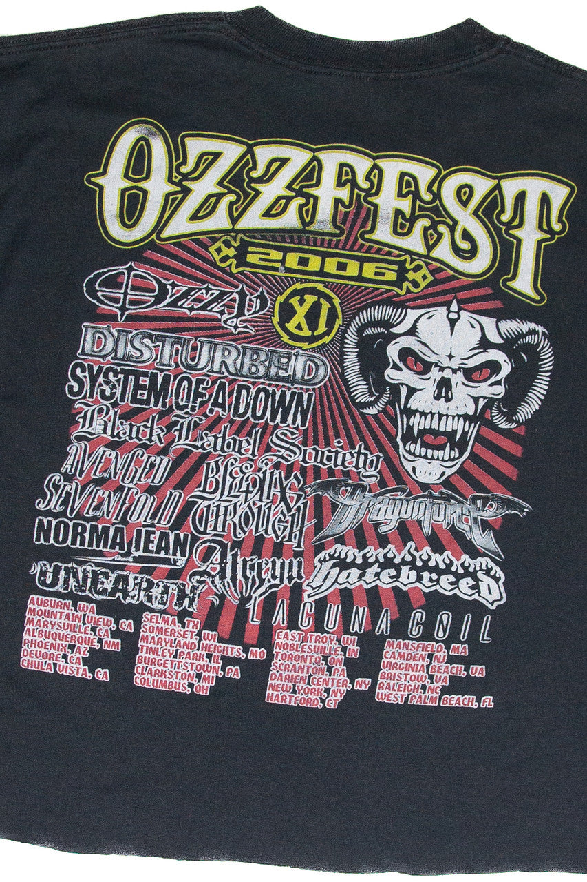 Ozzfest 2006 Cropped T-Shirt – Ragstock
