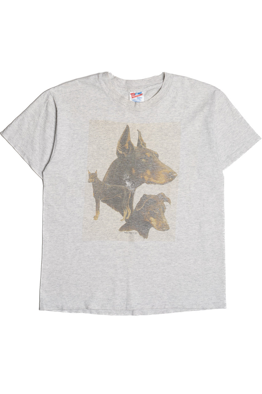 Vintage Doberman Dog Trio T-Shirt