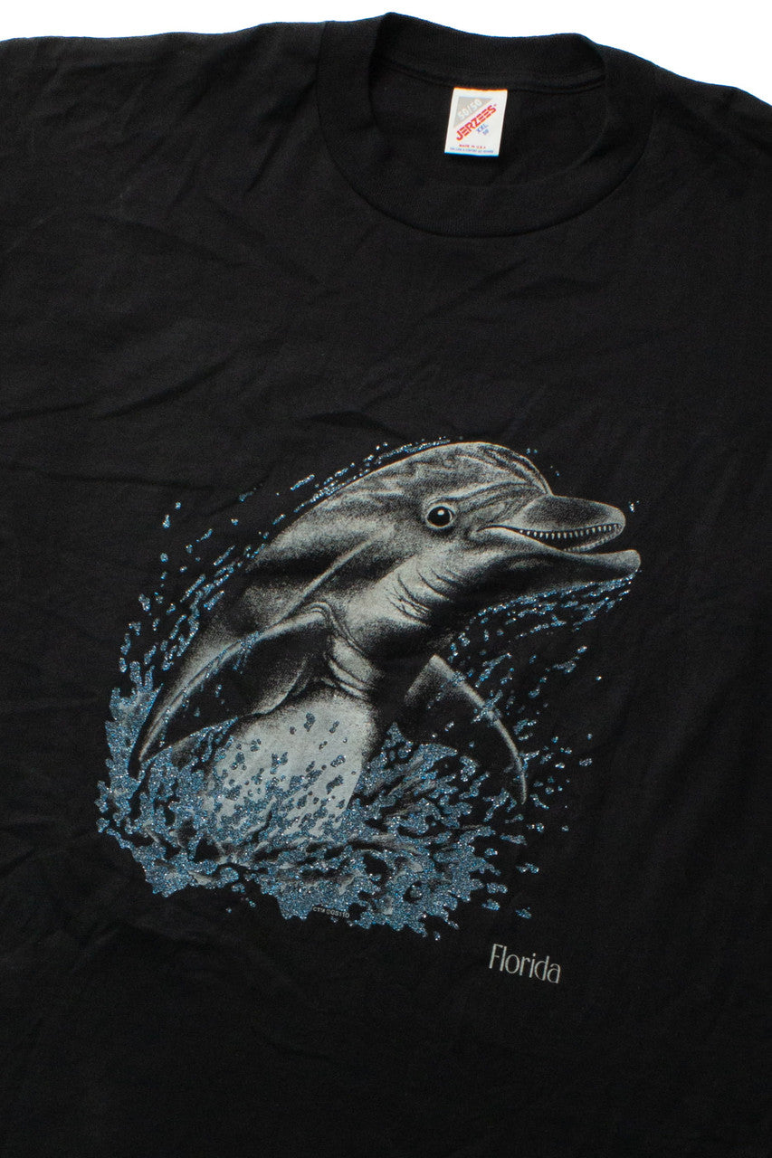 Vintage Florida Bottlenose Dolphin T-Shirt (1990s)