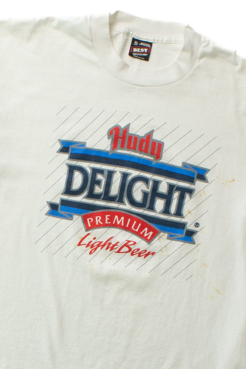 Vintage Hudy Delight Beer T-Shirt (1990s)