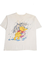 Vintage Winnie The Pooh And Piglet In The Rain T-Shirt