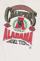 Vintage 1992 Alabama Crimson Tide National Champions T-Shirt