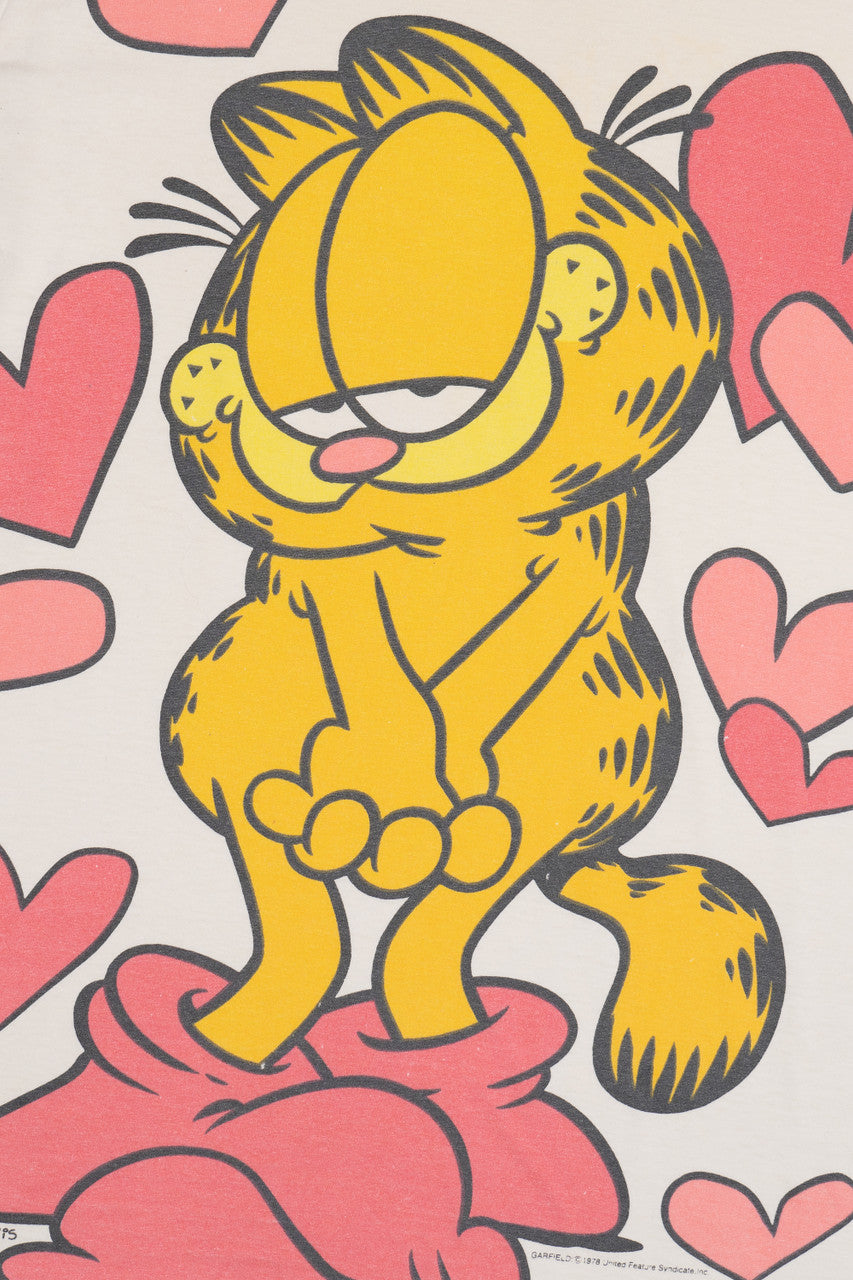 Vintage Garfield Hearts Tall T-Shirt