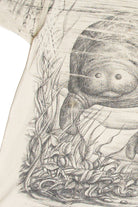 Vintage Manatees All Over Print T-Shirt