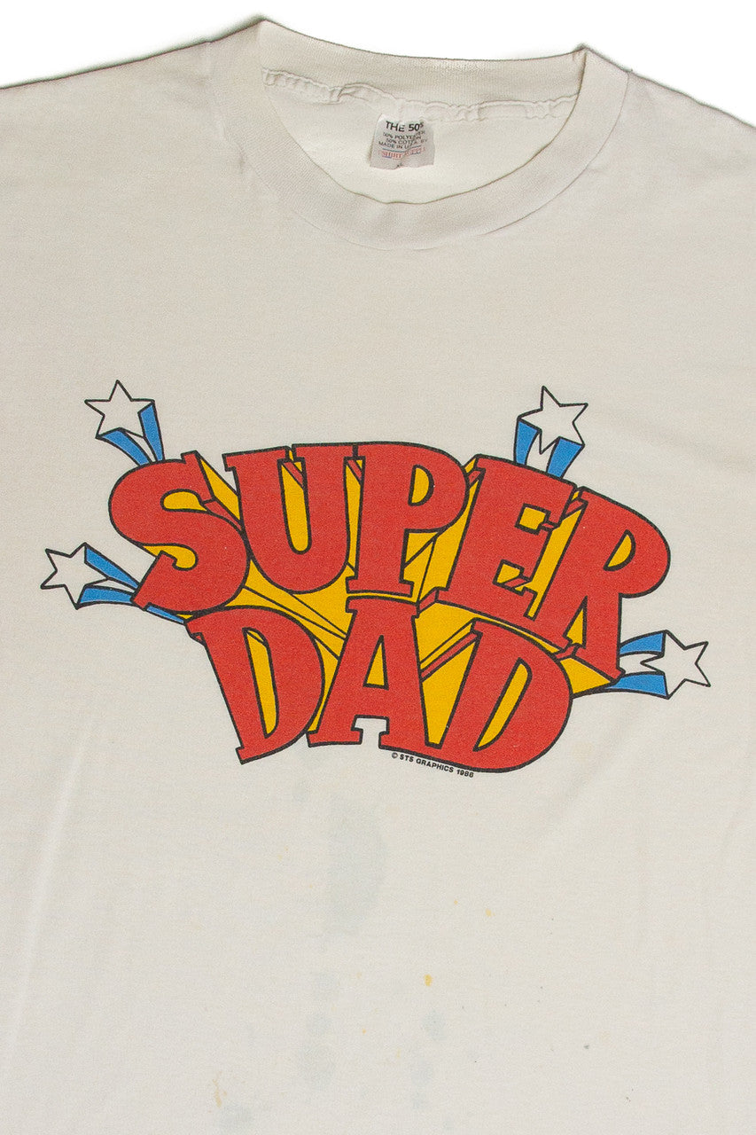 Vintage Super Dad T-Shirt (1988)