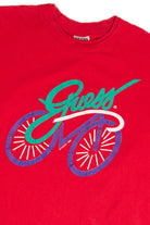 Vintage Guess Bicycle Graphic Long Sleeve T-Shirt (1989)