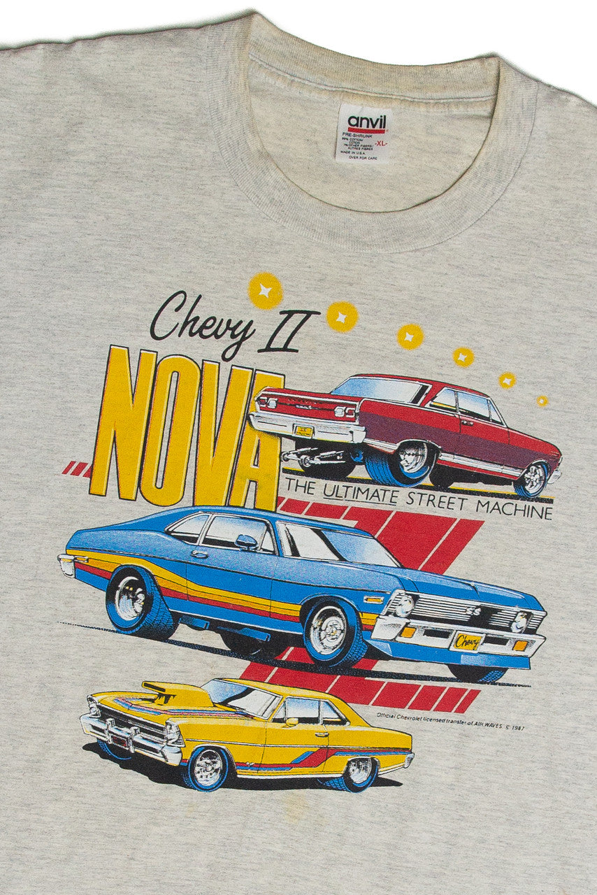 Vintage Chevy II Nova T-Shirt (1987)