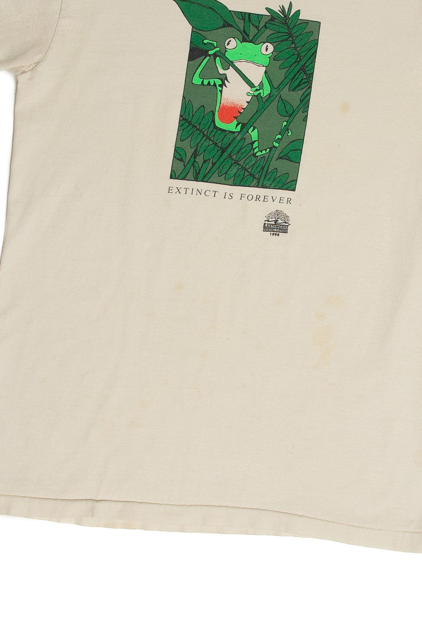 Vintage Extinction Is Forever Earthworks T-Shirt (1998)