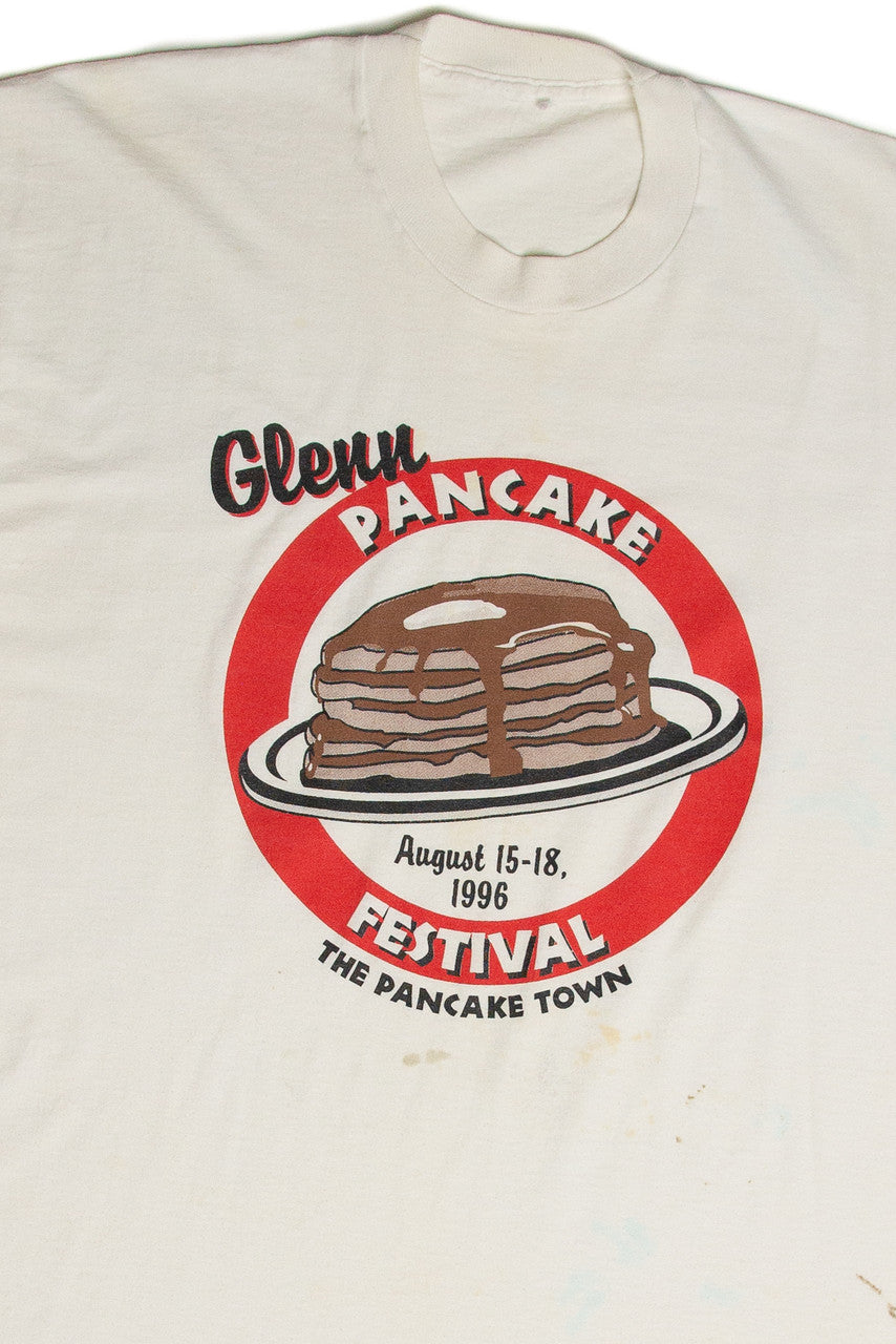 Vintage Glenn Pancake Festival 1996 T-Shirt
