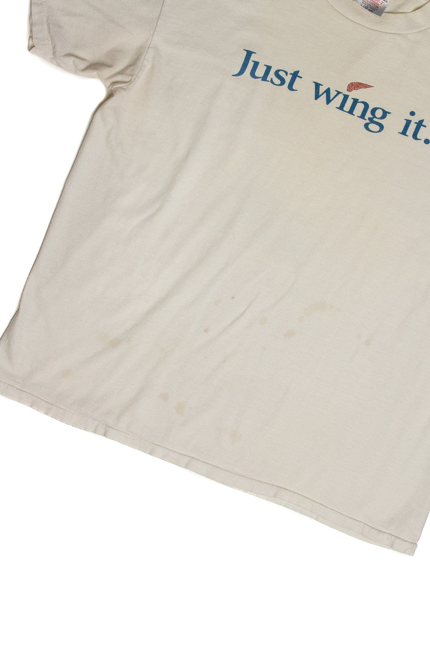 Vintage "Just Wing It." T-Shirt
