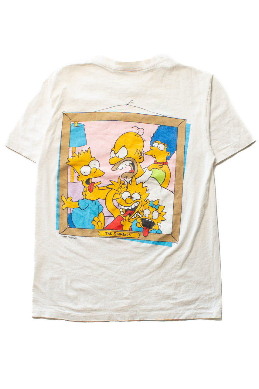 Vintage The Simpsons Portrait Say Cheese T-Shirt (1989) – Ragstock