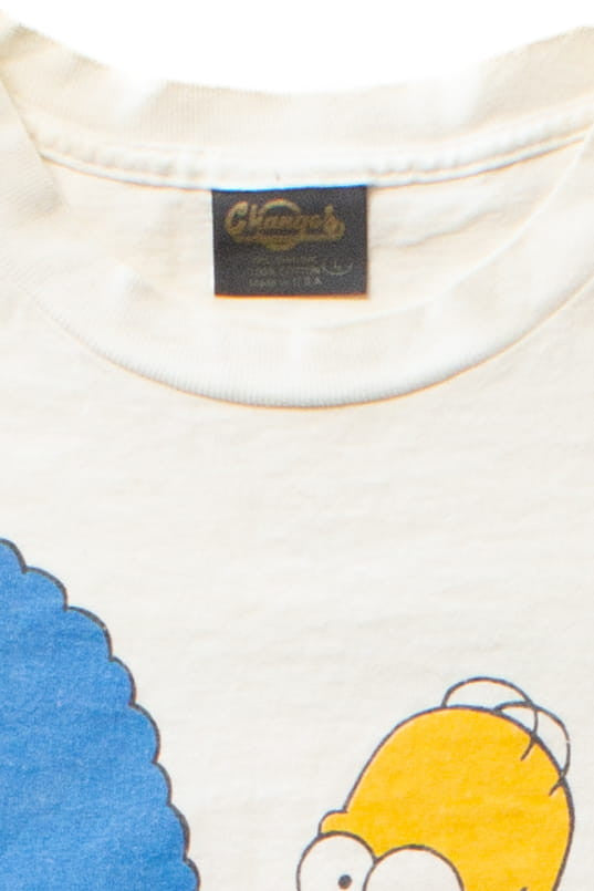 Vintage The Simpsons Portrait Say Cheese T-Shirt (1989)
