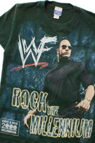 Vintage Y2K WWF Rock The Millenium T-Shirt (2000)