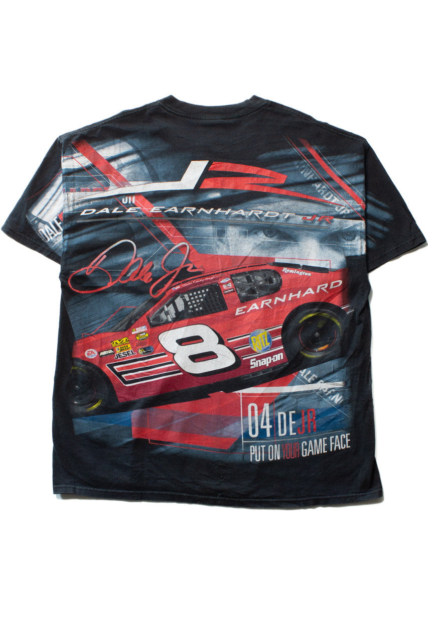 Vintage Dale Earnhardt Jr. All Over Print T-Shirt (2000s)