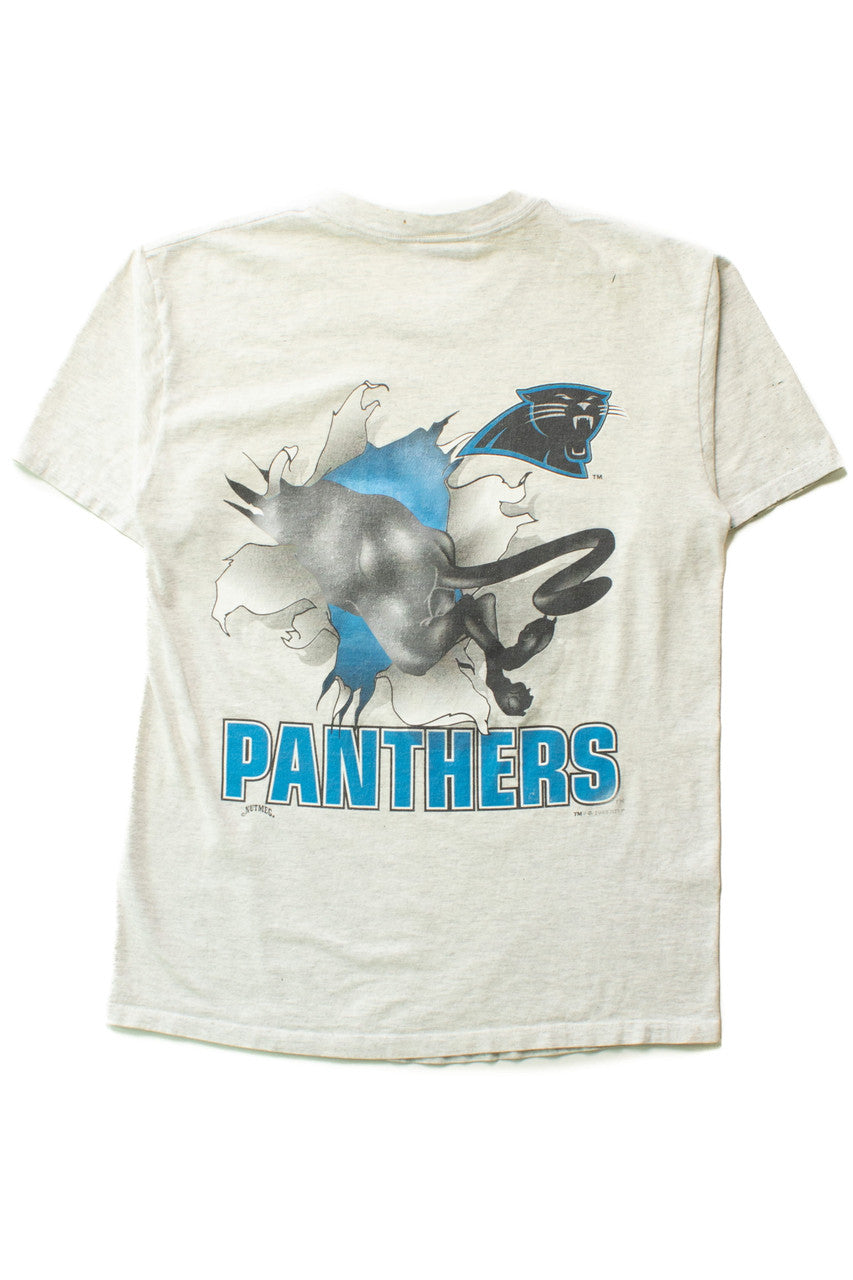 Vintage Carolina Panthers Break Through Graphic T-Shirt (1998)
