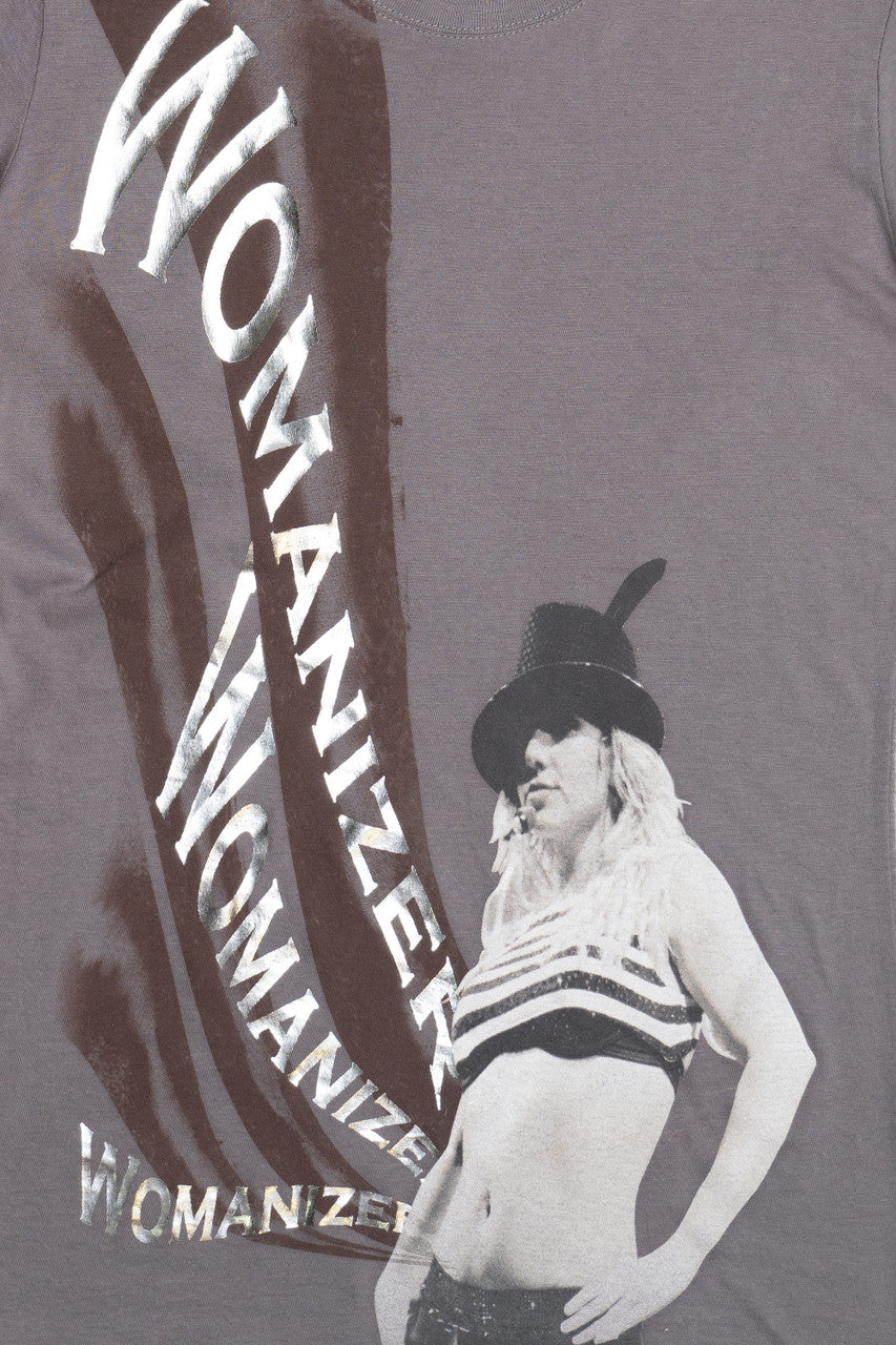 2009 Britney Spears "Womanizer" Metallic Detail T-Shirt