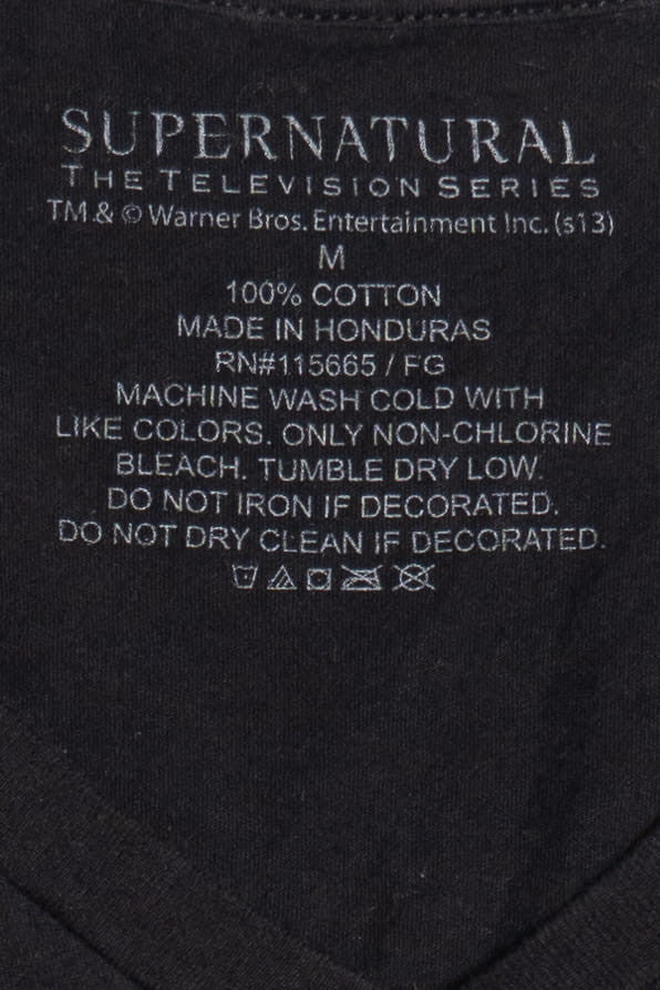 Sam & Dean Supernatural V-Neck T-Shirt 10699