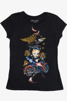Betty Boop American Traditional Tattoo Style T-Shirt