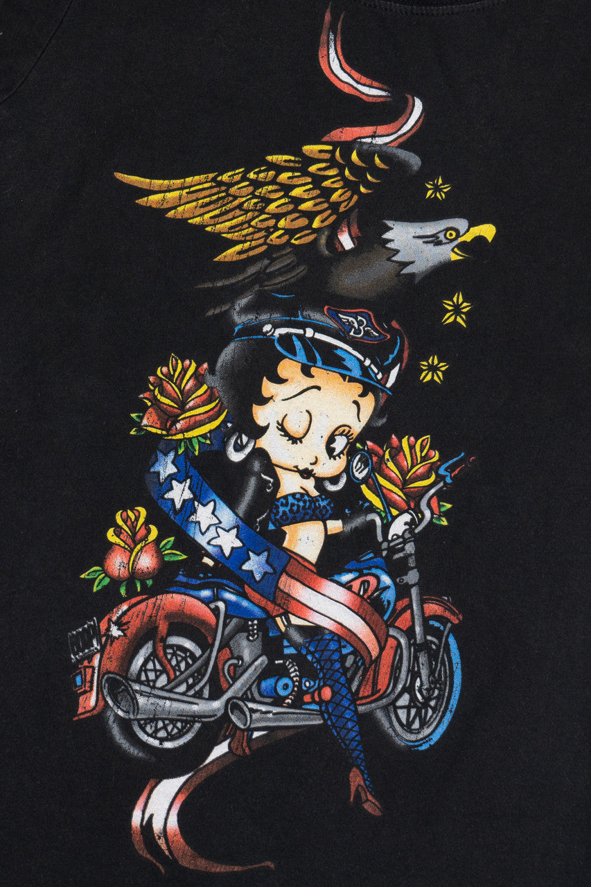 Betty Boop American Traditional Tattoo Style T-Shirt