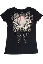 Baseball Mom Rhinestone T-Shirt