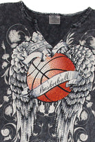 Basketball Rhinestone T-Shirt