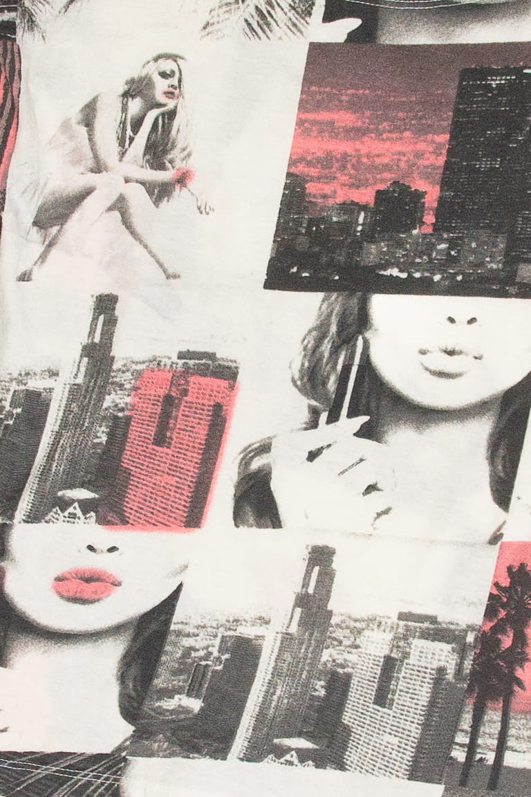 Recycled Guess Los Angeles T-Shirt