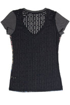 Angels & Diamonds Cross Rhinestone T-Shirt