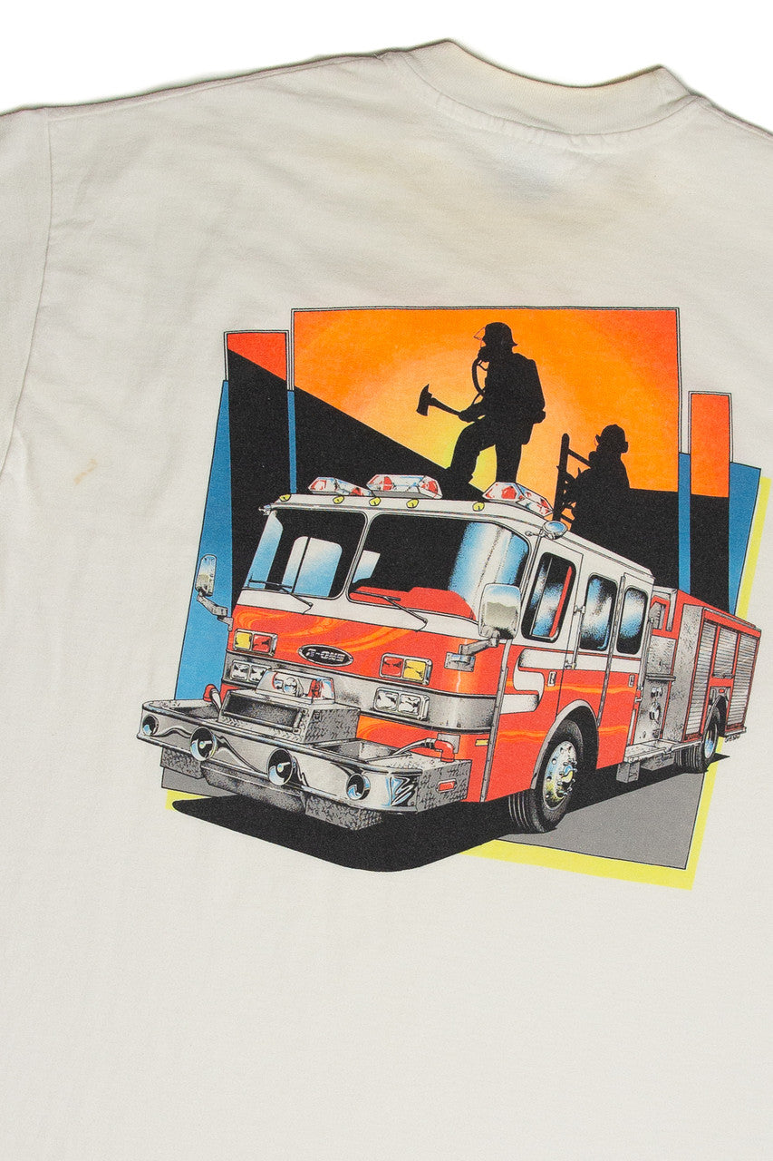 Vintage E-One Firetruck T-Shirt