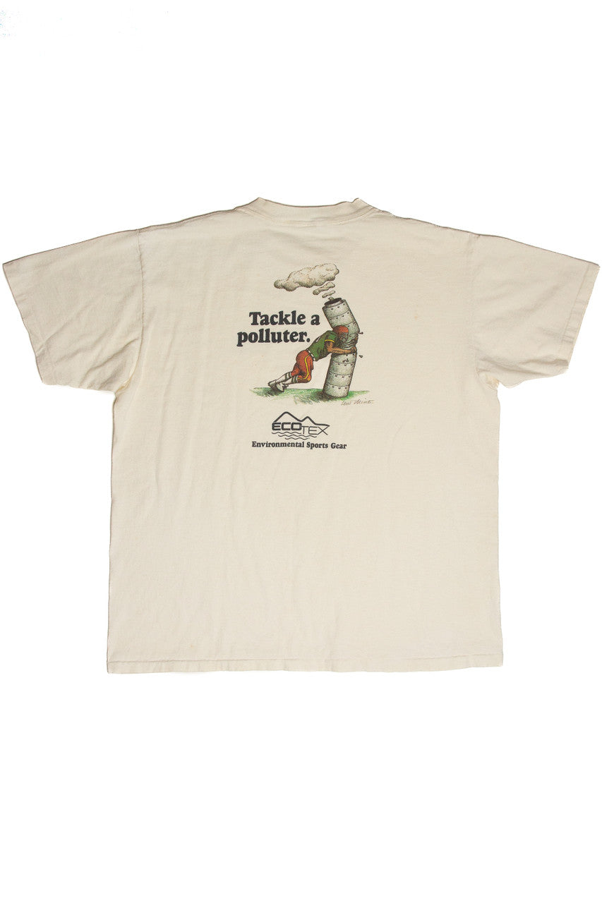 Vintage Eco Tex "Tackle A Polluter" T-Shirt