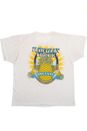 Vintage Distressed Paper Thin "Hawaiian Trop Brand" T-Shirt