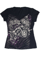 Ride On Rhinestone T-Shirt